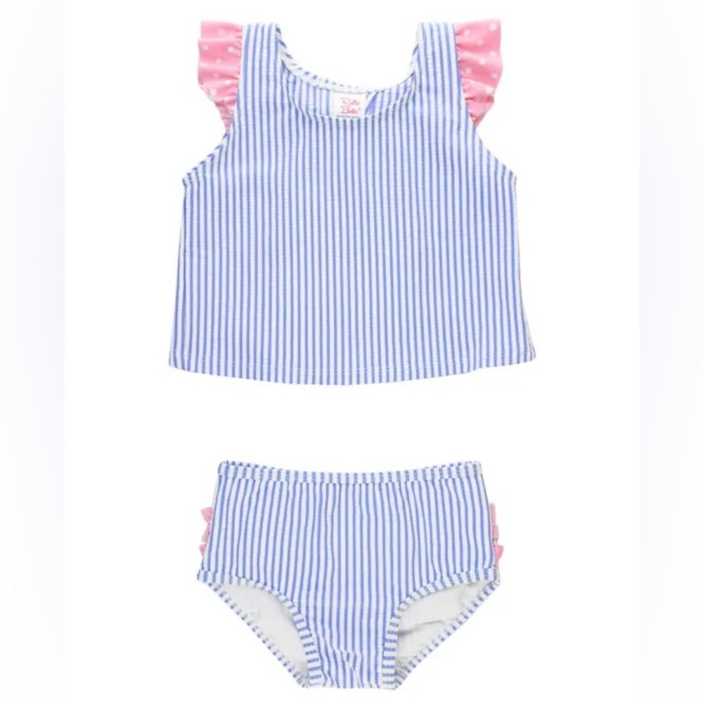 2T Ruffle Butts Tulip Back Tankini